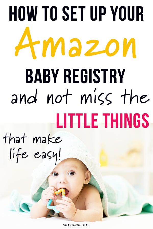 amazon baby registry sign up