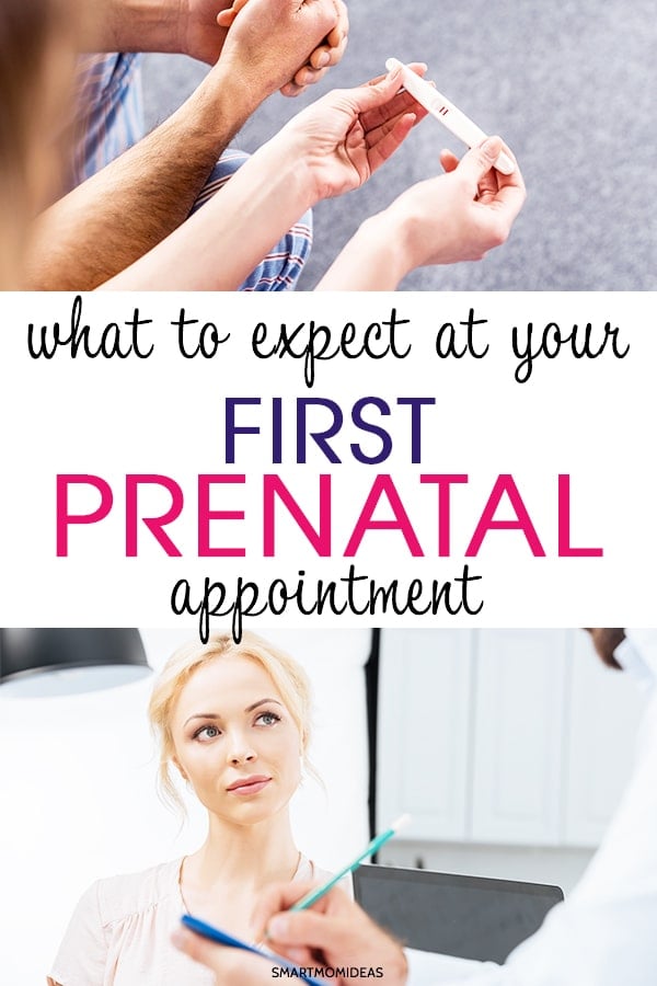 first prenatal visit at 10 weeks what to expect