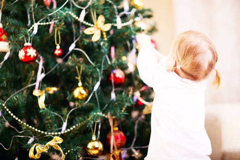 How to Decorate for Christmas When You Have a Toddler