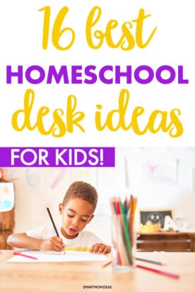 16 Best Homeschool Desk Ideas for Kids | Smart Mom Ideas