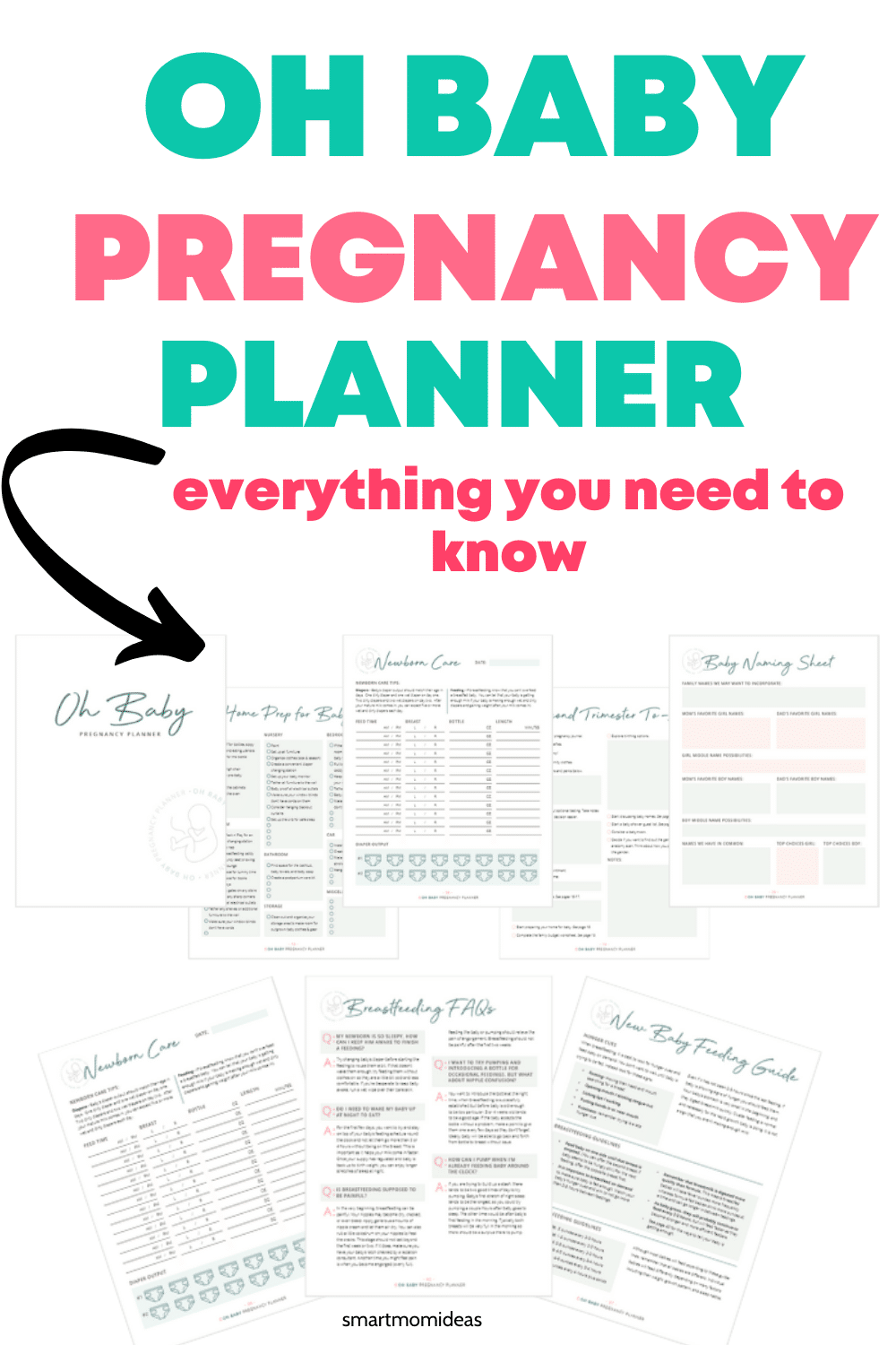 Oh Baby Planner By Coffee and Coos Review | Smart Mom Ideas