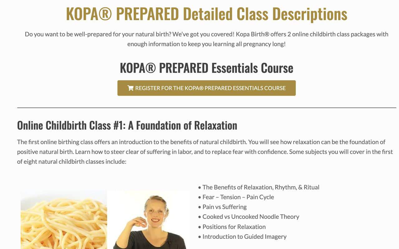 The Top Online Birthing Class for New Moms & Dads