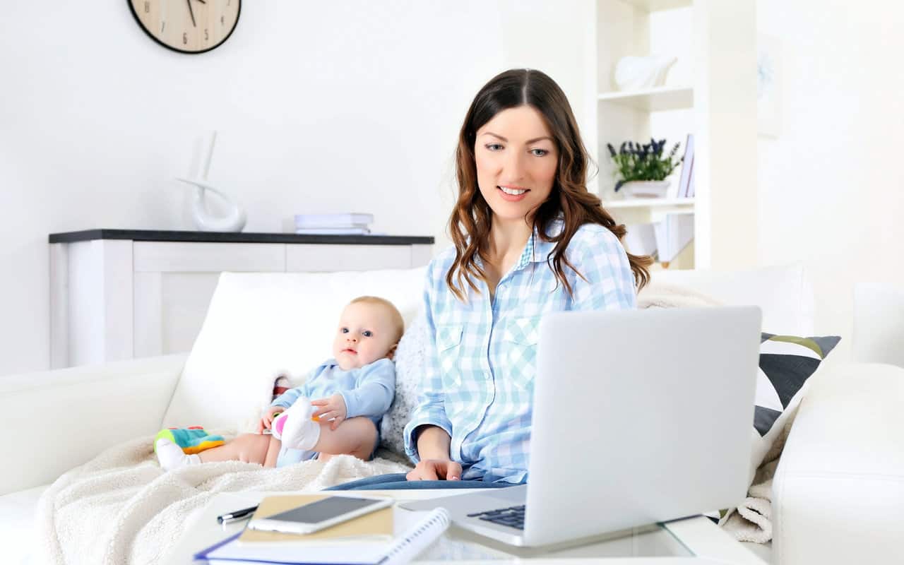 How to Work From Home With a Baby Smart Mom Ideas