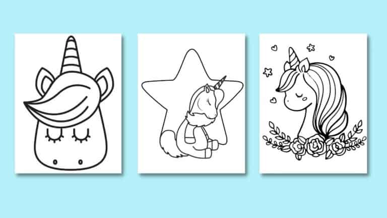 61 FREE Unicorn Coloring Pages for Hours of Fun (Instant Download) | Smart  Mom Ideas