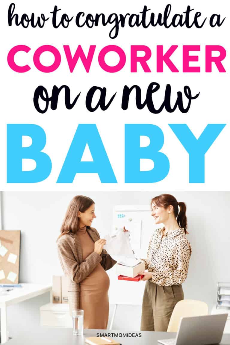 How to Congratulate a Coworker on a New Baby (12 Gift Ideas and More) |  Smart Mom Ideas