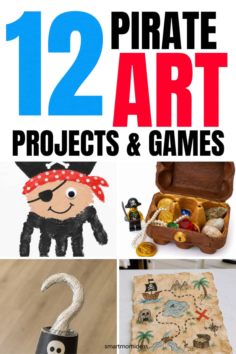Set sail for adventure with these 12 pirate crafts and games for kids that are packed with creative fun for preschoolers, toddlers, and young adventurers. Whether you're planning a pirate birthday party, classroom theme week, or rainy-day activity, these pirate games for preschool and hands-on projects will keep little pirates entertained for hours. Discover simple pirate crafts for kids using everyday supplies, along with exciting pirate ideas for kids that spark imagination through treasure maps, cardboard pirate ships, pirate hats, and DIY treasure hunts.. There are even creative pirate crafts for adults to enjoy alongside the kids, making these projects perfect for family craft time. From easy pirate crafts for kids and pirate activities for kindergarten to adorable pirate craft for toddler ideas, these activities are designed for every age. These kids pirate themed crafts are the perfect way to encourage creativity, storytelling, and hours of imaginative play.